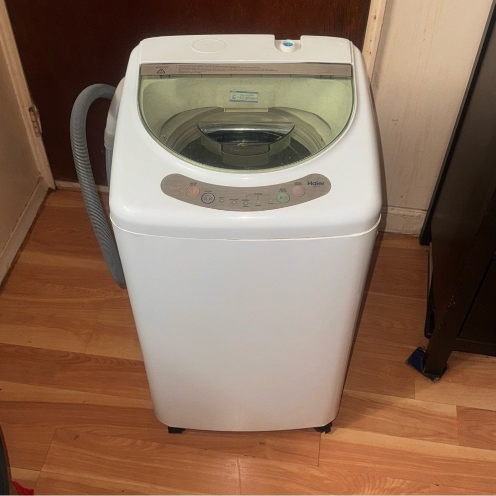 Haier Portable Washing Machine model HLP21N clothes washer Drum size 1.0Cu.ft
